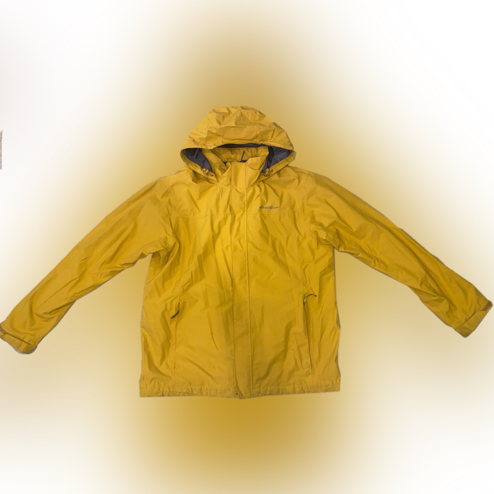 EDDIE BAUER WEATHER EDGE YELLOW JACKET